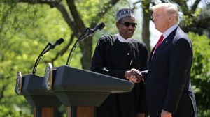Presidents Buhari and Trump