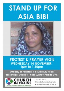 Asia Bibi Demo Flyer