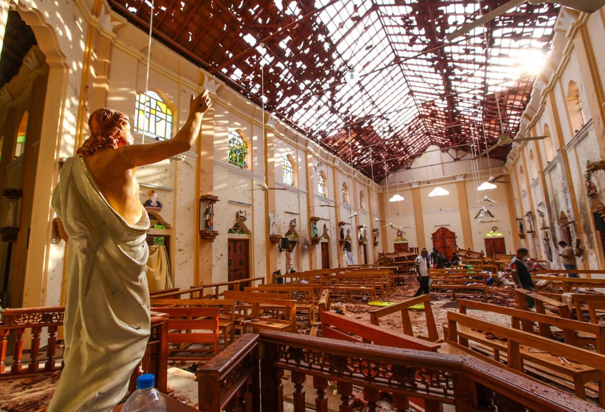 SRI LANKA: 290 killed in attacks on churches and hotels