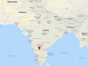 India (Google Maps – Karnataka)