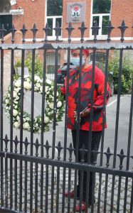 Embassy Counselloe with wreath