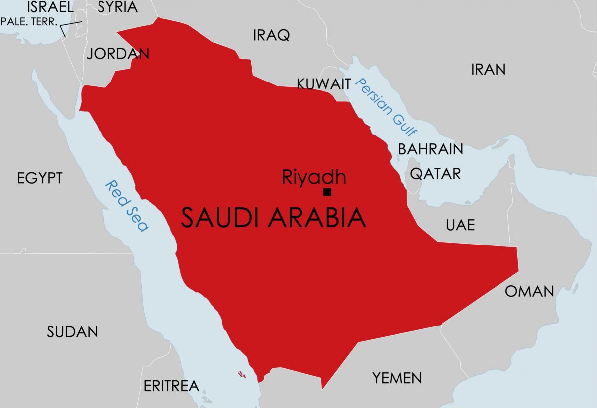 Saudi Arabia Map2