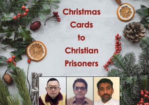Christmas Cards to Christian Prisoners