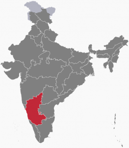 Karnataka state map