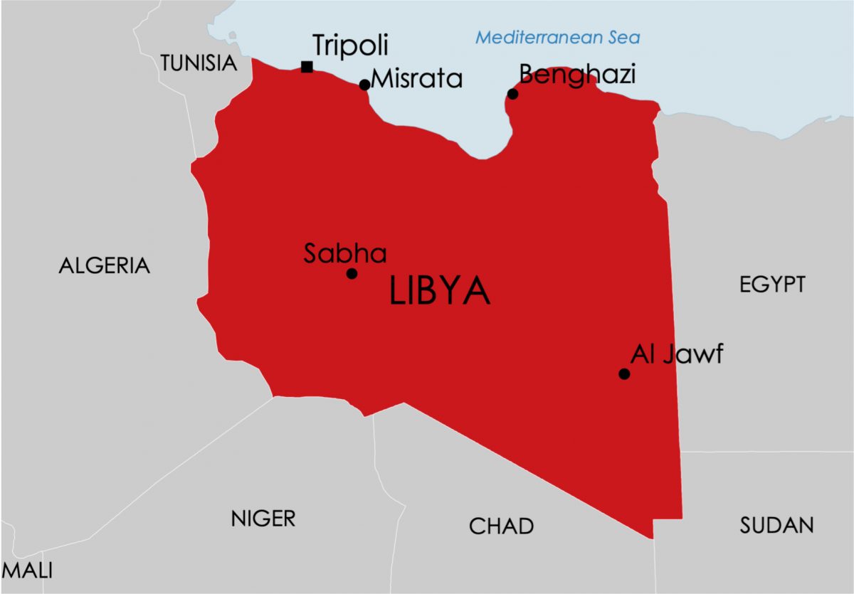 Libya Map (v2-Misrata)