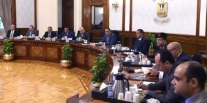 Egyptian cabinet committee meeting