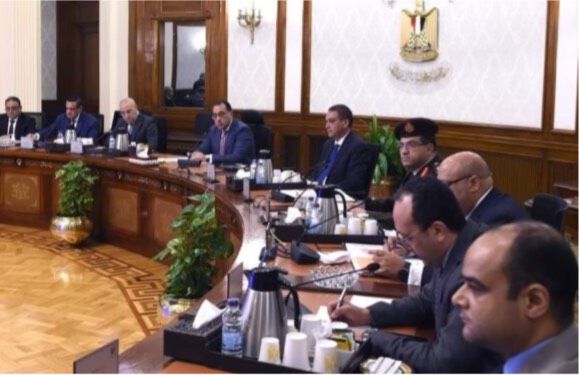 Egyptian cabinet committee meeting