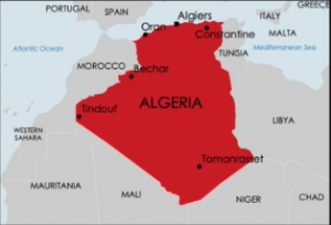 Algeria map