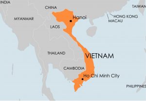 Vietnam map