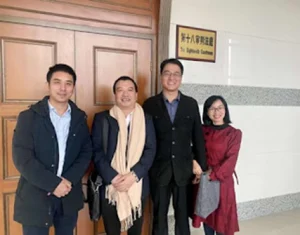 Pastor Yang Xibo, his-wife and their attorneys