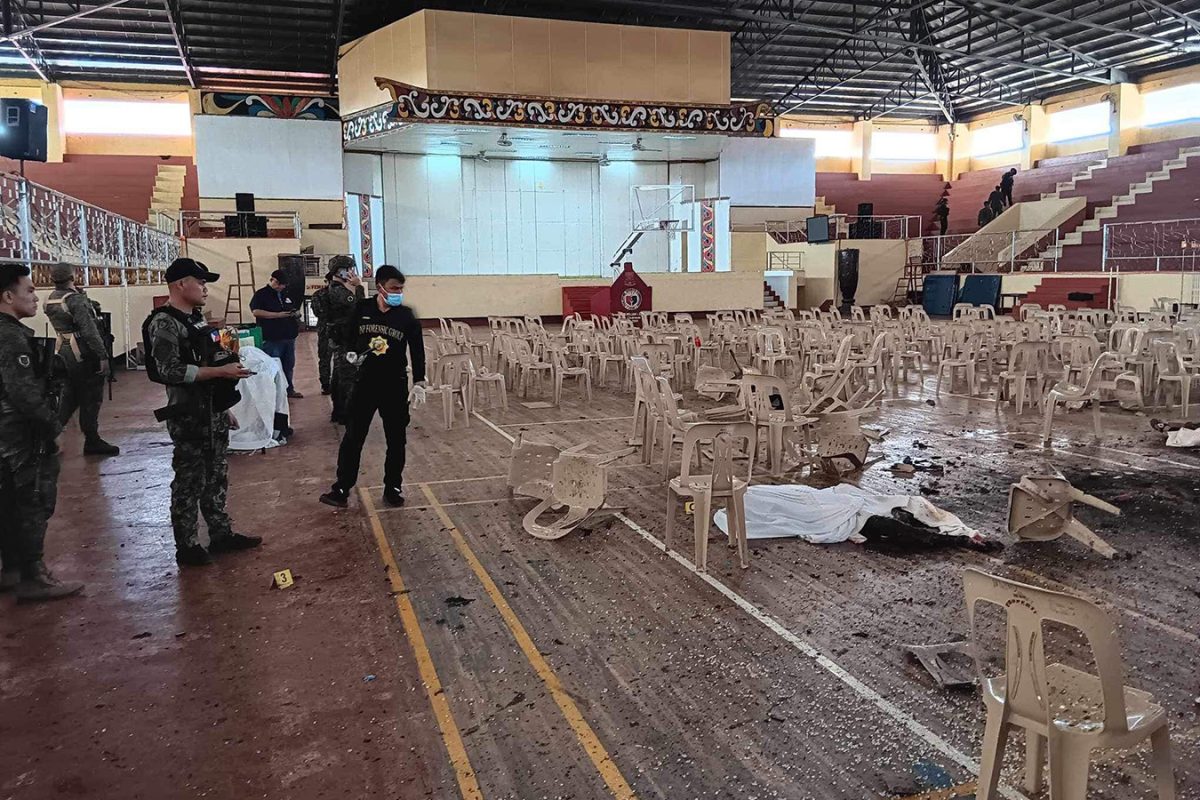 Aftermath of Marawi bombing