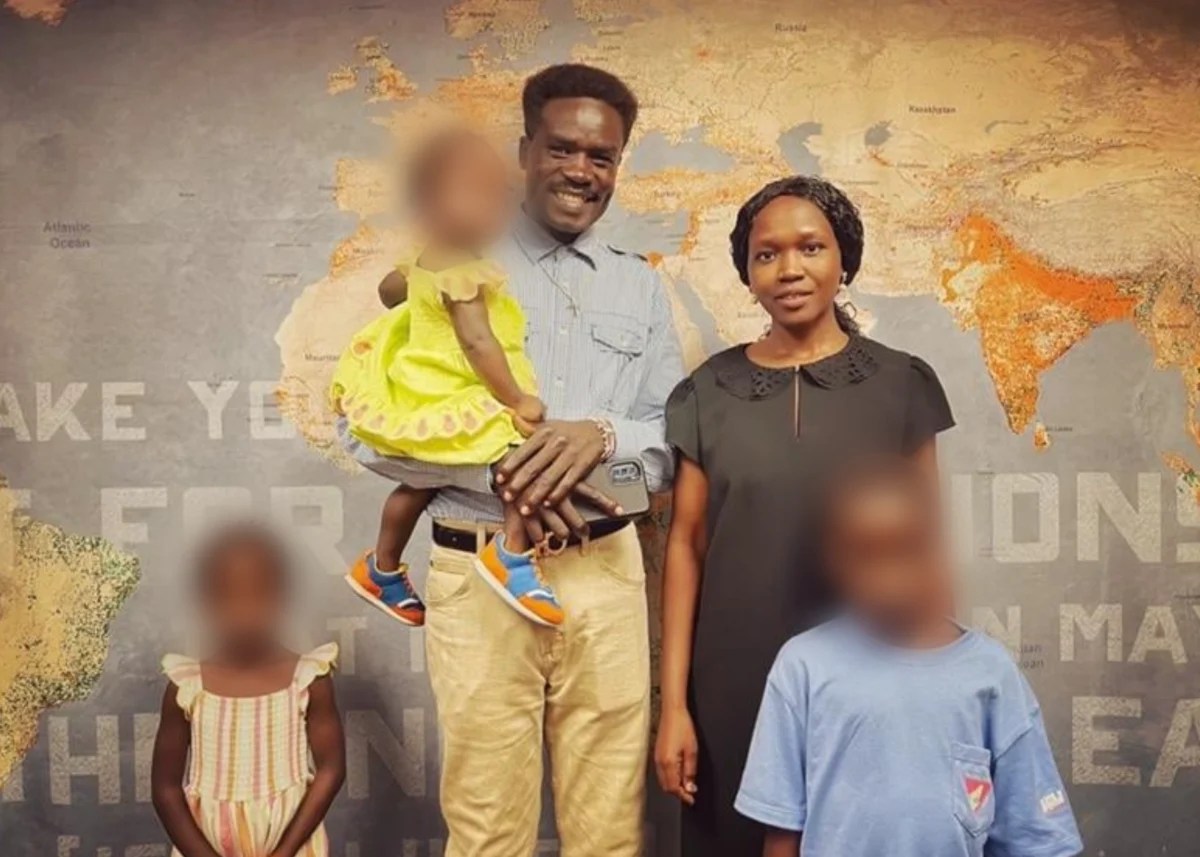 SUDAN: Convert couple finds safety in USA