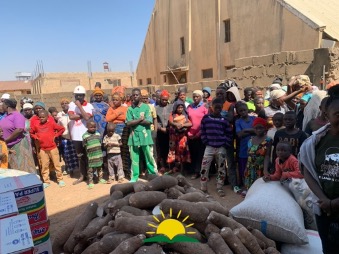 NIGERIA: Aid distribution in Bokkos