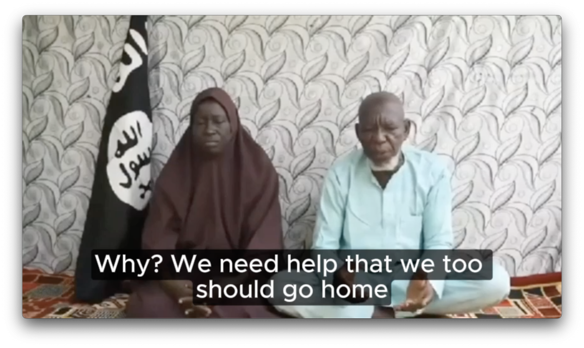 NIGERIA: Kidnapped pastor and wife plead for help