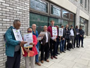 Vigil participants