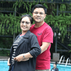 Pastor Thongkham Philavanh and his wife Sengdala