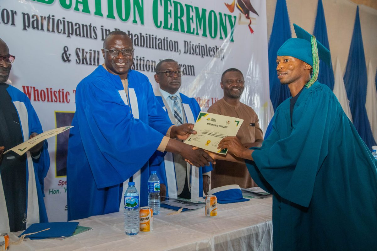 NIGERIA: Graduation Ceremony at new Transformation and Discipleship Centre