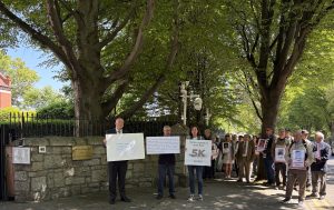 China Vigil (Large Envelope + Supporters)
