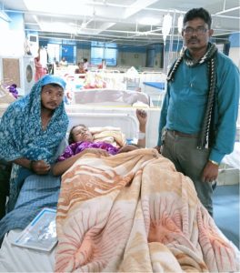 Victim in hospital