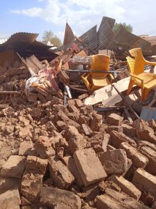Khartoum Pentecostal church destroyed