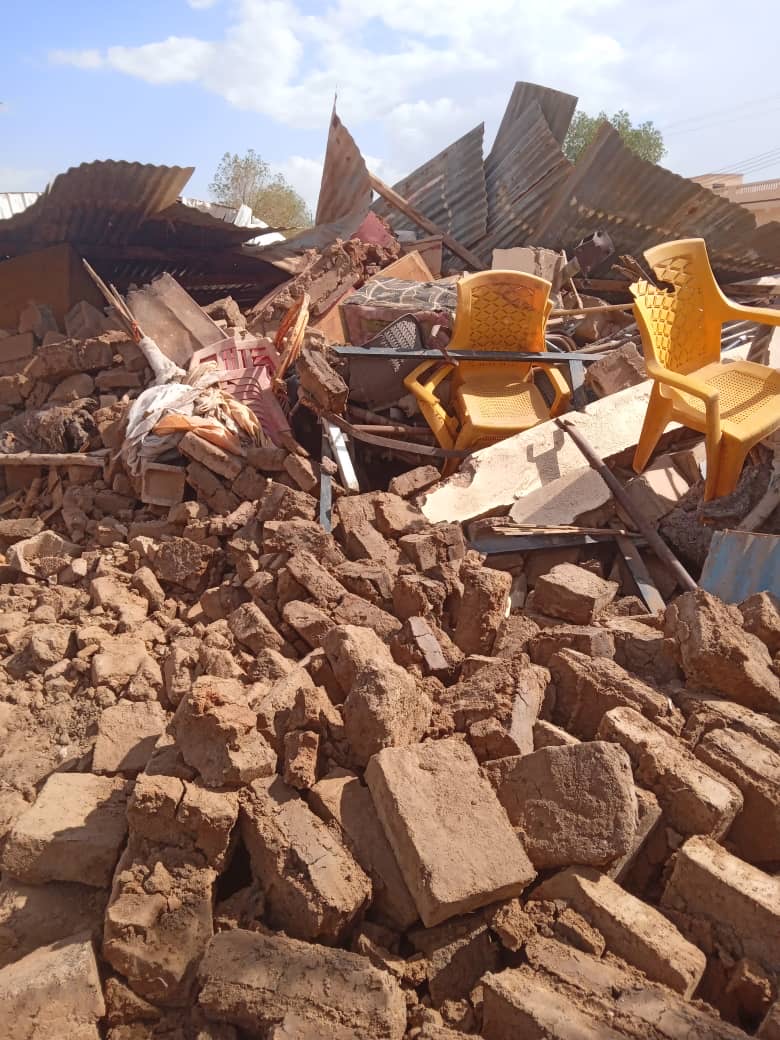 Khartoum Pentecostal church destroyed