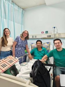 CHINA: John Cao diagnosed with cancer, receives family visit