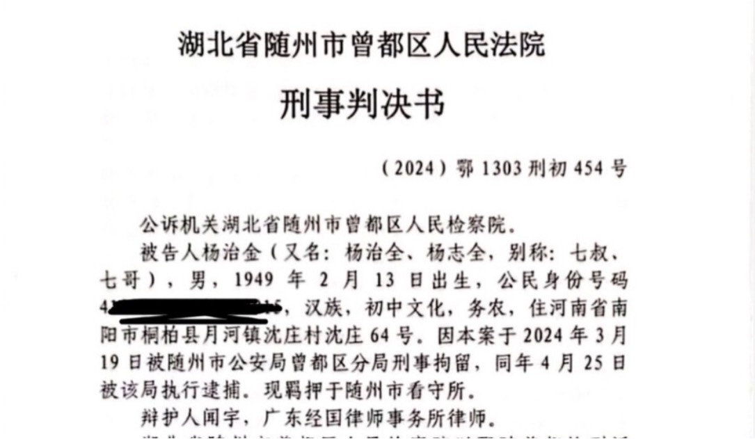 Yang Zhijin's judgment