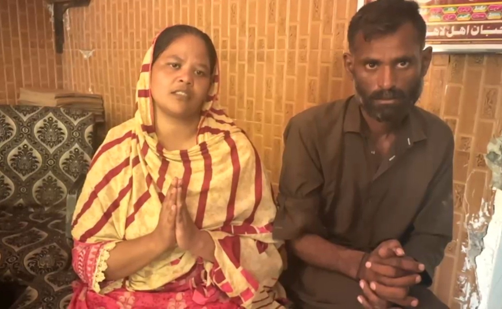 Amber Nadeem's parents Nadia Nadeem and Nadeem Masih